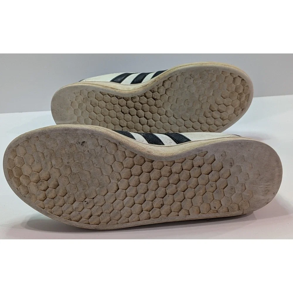 Adidas Grand Court Sneakers Mens 9 White Black Fair Casual Classic F36392